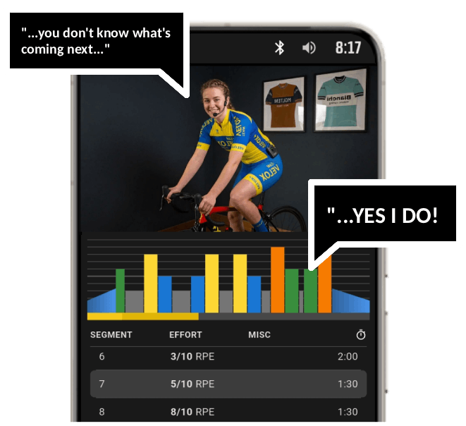 YouTube workouts feature screenshot